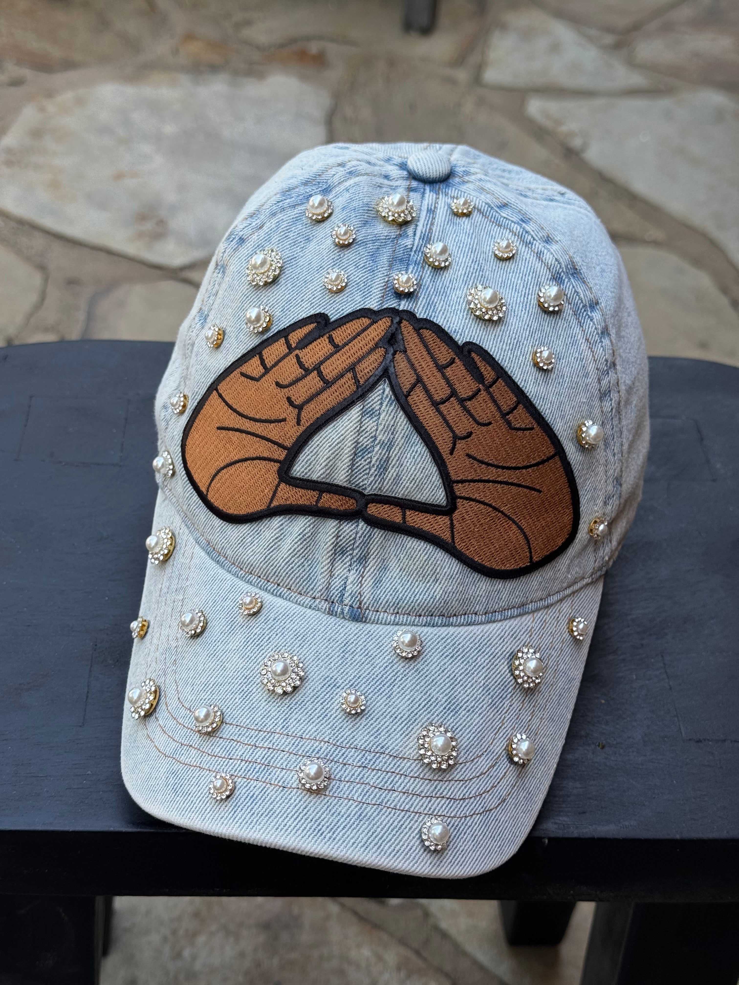 Custom Junk Hat | Personalized Patch Hat | Sorority Hat | Custom Embellished Cap | Statement Hat | Ready to Ship | As Seen on Social Media