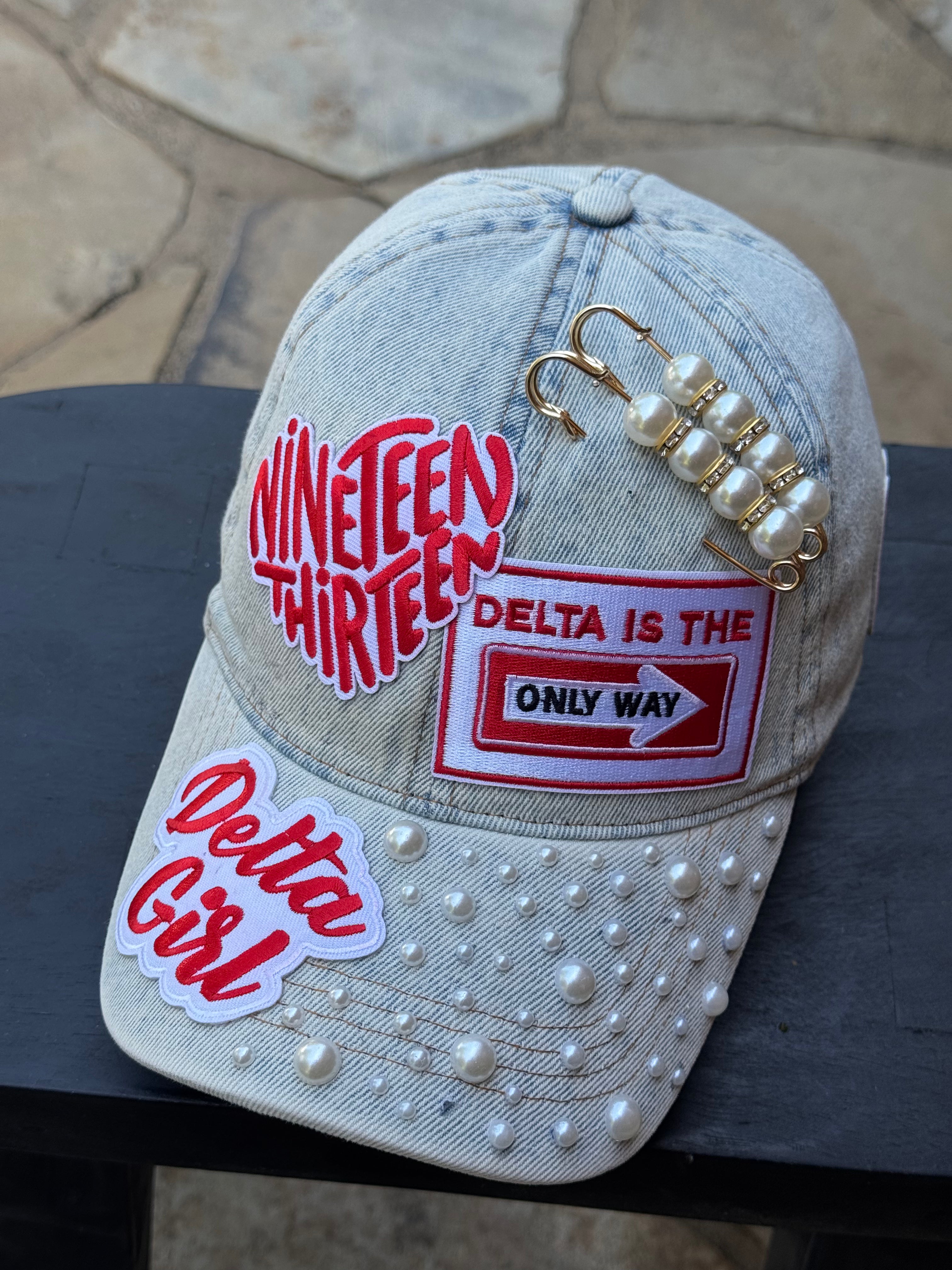 Custom Junk Hat | Personalized Patch Hat | Sorority Hat | Custom Embellished Cap | Statement Hat | Ready to Ship | As Seen on Social Media